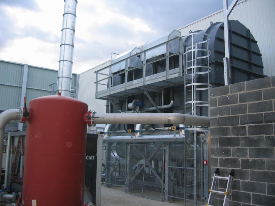 Image of Regenerative thermal Oxidizer. Thermoplastic Elastomers, USA, 2003 Pollutant ethylene oxide