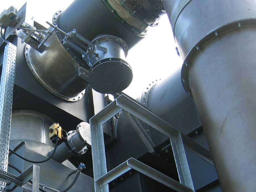 Image detail of airTReco 's air-to-air heat exchanger, energy recovery module suitable to energy recover for production plant feeding